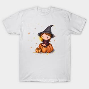 Pumpkin witch T-Shirt